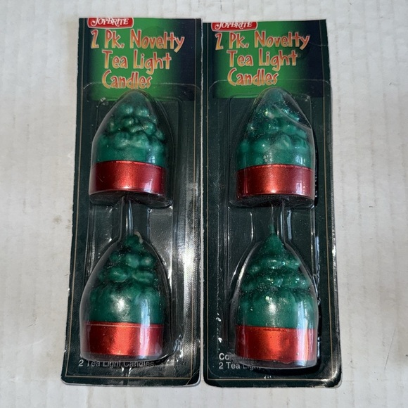 NEW Vintage JoyBrite Novelty Tea Light Candles - Picture 2 of 6